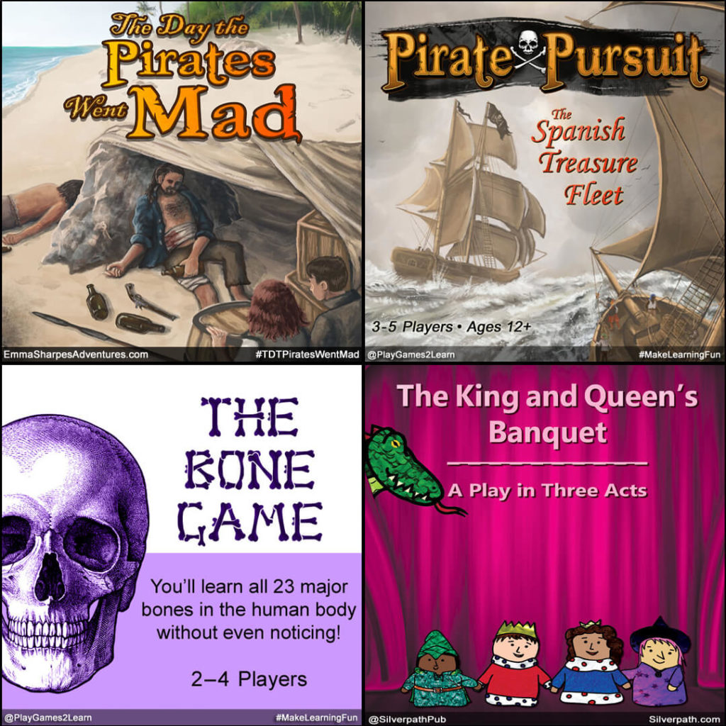 PlayGames2Learn.com - Four Big Projects