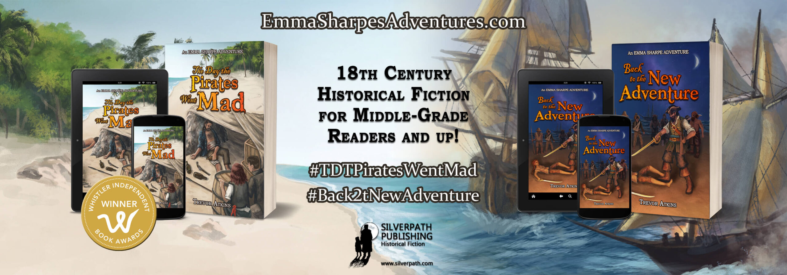 Silverpath.com - Emma Sharpe's Adventures - #TDTPiratesWentMad - #Back2tNewAdventure