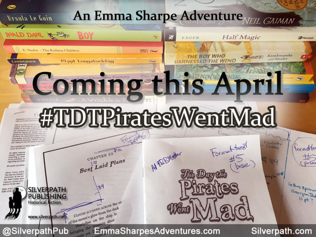 Silverpath.com - The Day the Pirates Went Mad - Book Design